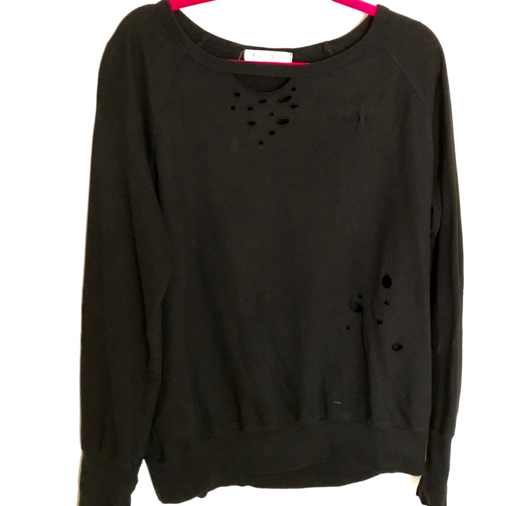 Black grunge sweater
